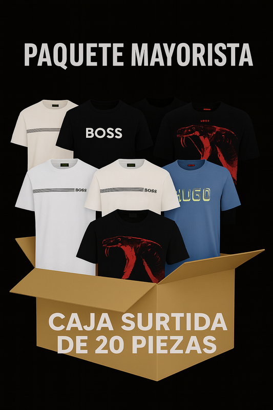 Paquete de 20 playeras